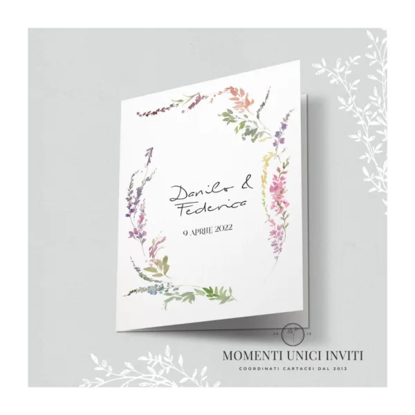 Provenza – libretto cerimonia