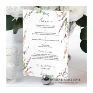 Provenza – menu 15x21 cm