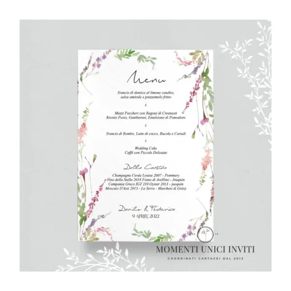 Provenza – menu 15x21 cm - immagine 2