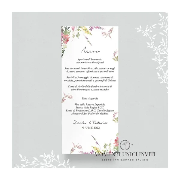 Provenza - menu 9x20