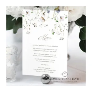 Sibyl – menu 15x21 cm