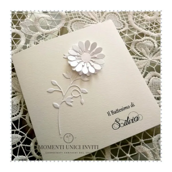 partecipazione elegante soffio di primavera - momenti unici inviti