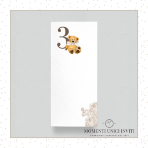 cards tableau teddy battesimo momenti unici inviti