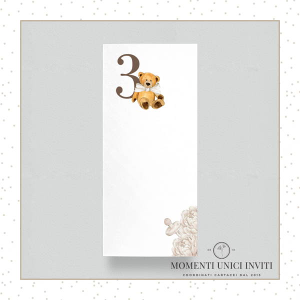cards tableau teddy battesimo momenti unici inviti