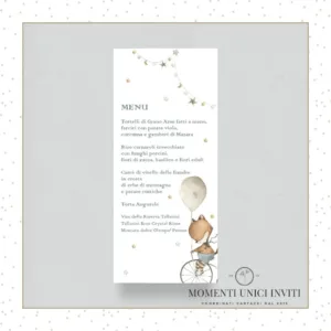 Volpina - menu 9x20