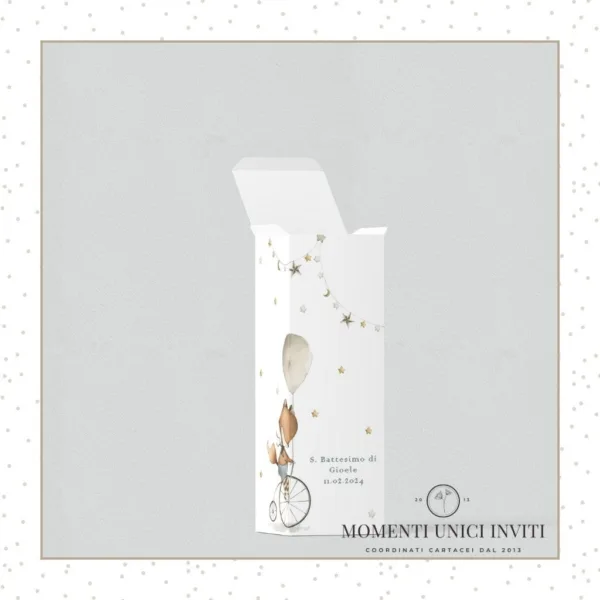 Volpina – scatolina confetti