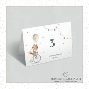 Volpina – segnatavolo da appoggio 13x18 cm