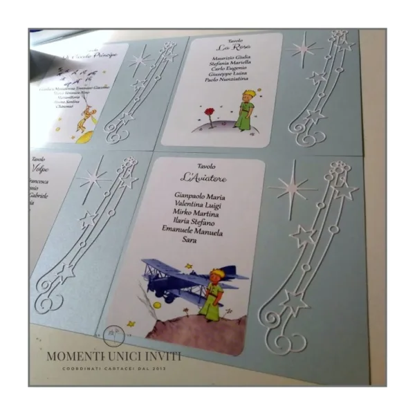 Card tableau con intagli - piccolo principe - immagine 2