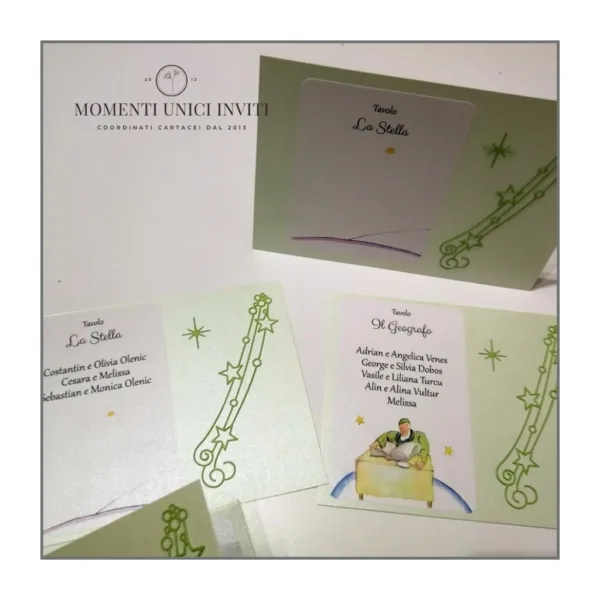 Card tableau con intagli - piccolo principe - immagine 5