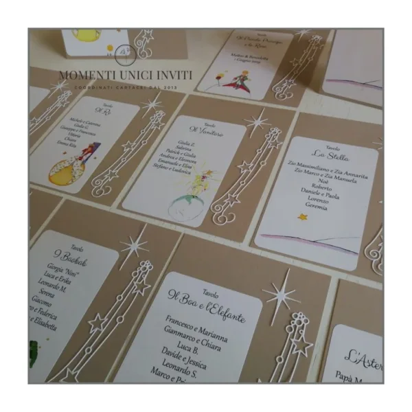 Card tableau con intagli - piccolo principe - immagine 7