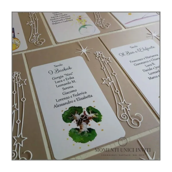 Card tableau con intagli - piccolo principe - immagine 9
