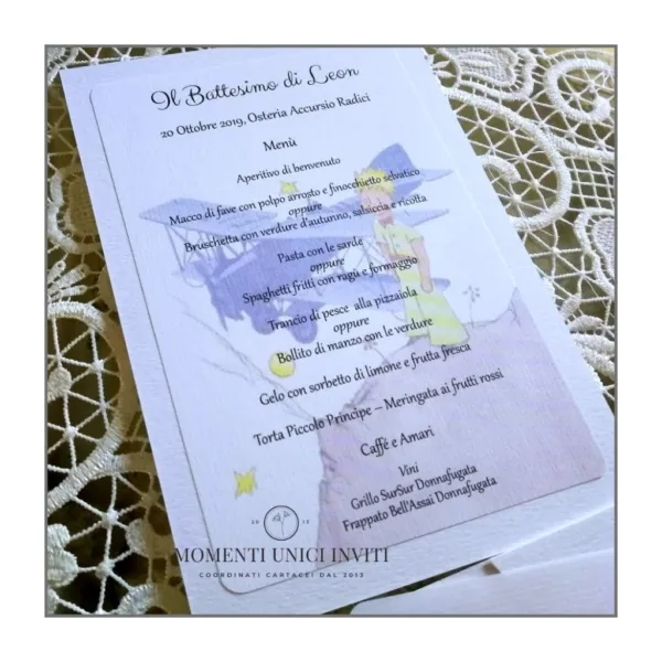 Menu semplice doppiato - piccolo principe - immagine 5