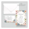 Gabriella - partecipazione e invito con busta mod. 10x15