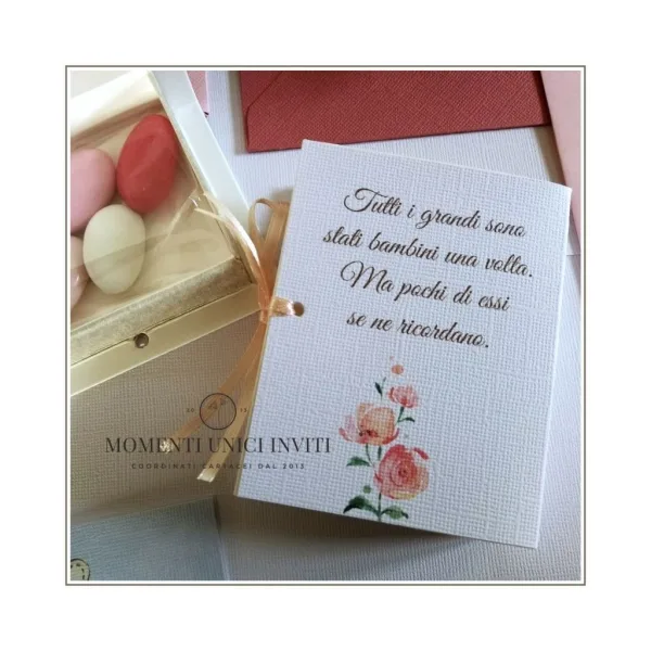 Scatoline libro porta confetti - Vicky - immagine 3