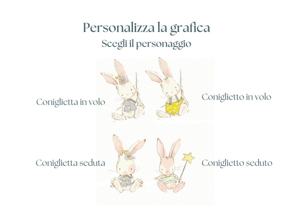 personalizzazioni grafiche per collezione Dou Dou