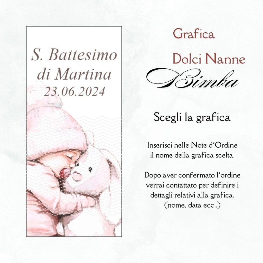 momenti unici inviti box degustazione 31 confetti battesimo grafica dolci nanne bimba