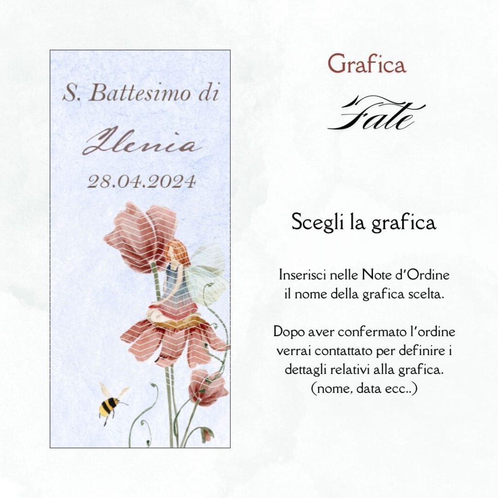 momenti unici inviti box degustazione 31 confetti battesimo grafica fate