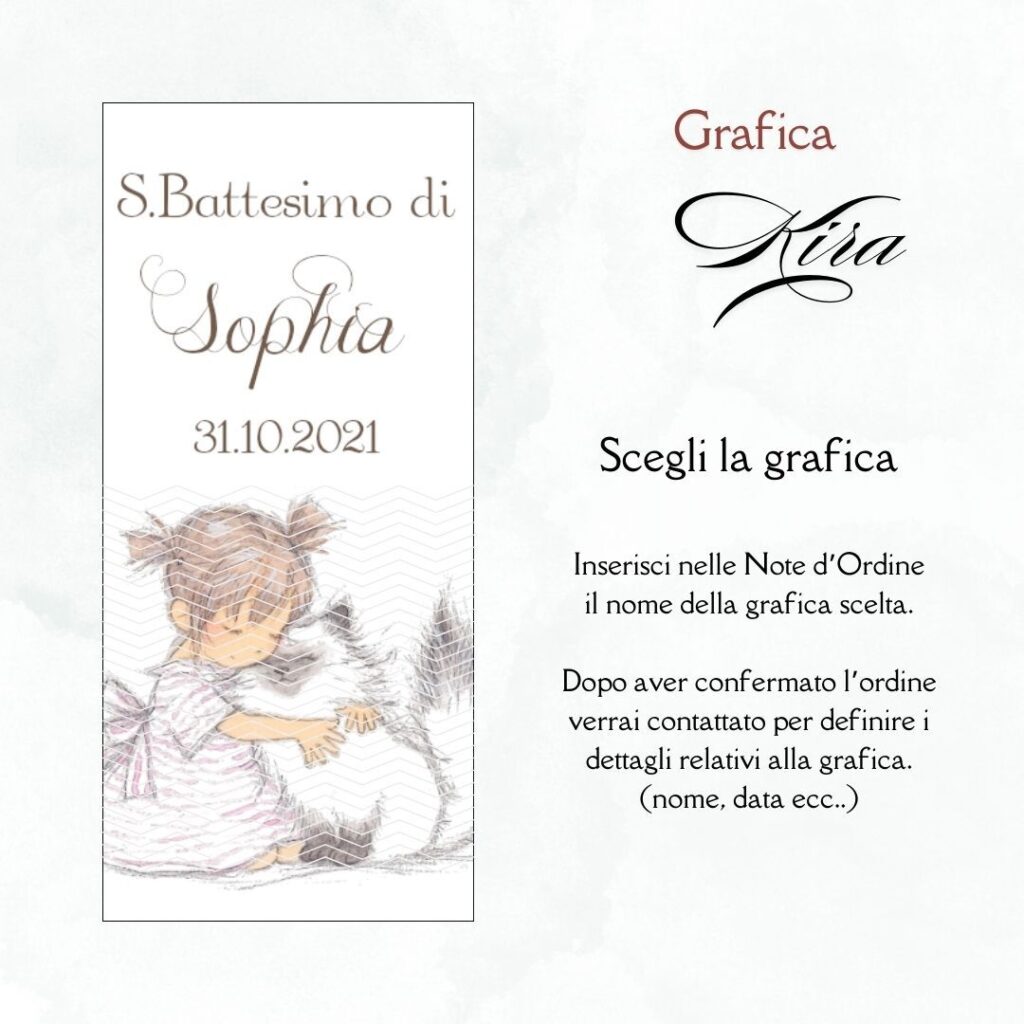 momenti unici inviti box degustazione 31 confetti battesimo grafica kira