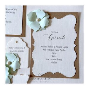 momenti unici inviti arianna card tableau 13x18