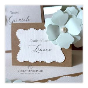momenti unici inviti arianna cavalierino segna gusto confettata