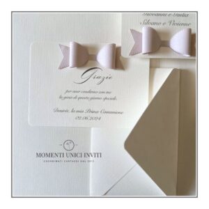 Card ringraziamento - Collezione Dafne
