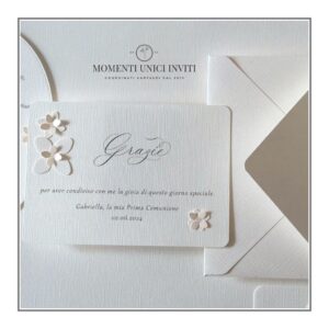 Card ringraziamento - Collezione Lavinia