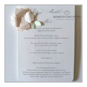 Menu 15x21 - Collezione Isotta