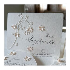 Segnatavolo 13x18 - Collezione Lavinia