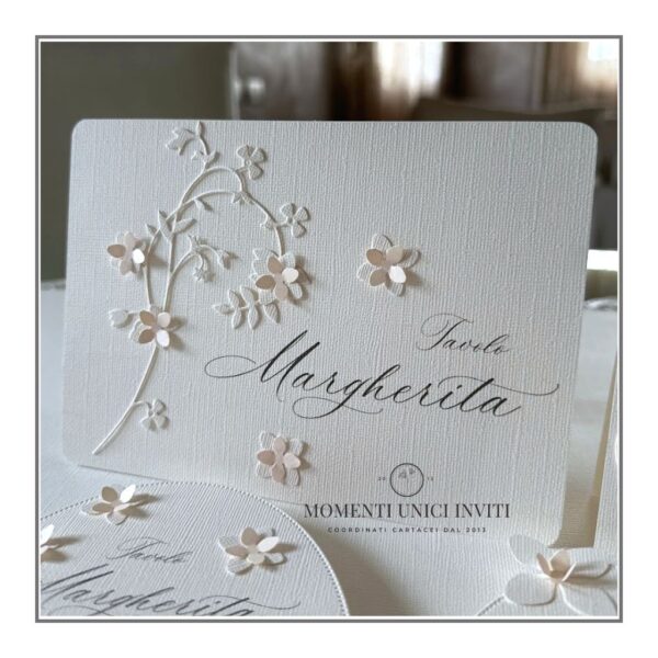 Segnatavolo 13x18 - Collezione Lavinia