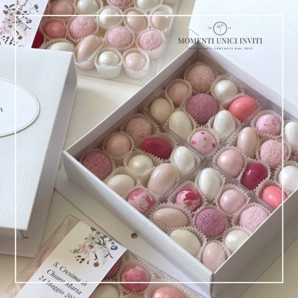 momenti unici inviti - box nella box deluxe con fiori