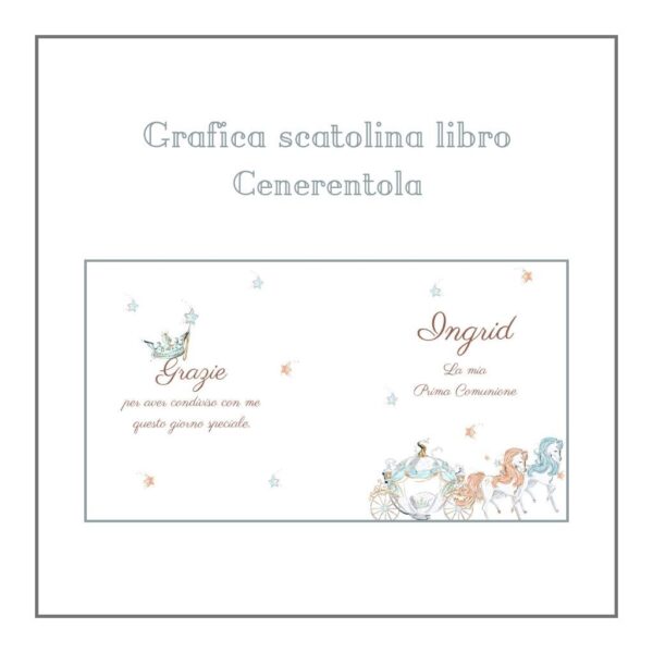 momenti unici inviti - scatoline libro cenerentola 01