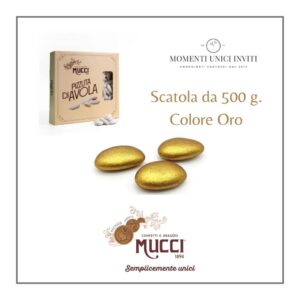 scatola confetti mucci giovanni avola oro momenti unici inviti
