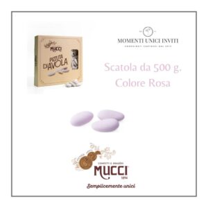 scatola confetti mucci giovanni avola rosa momenti unici inviti