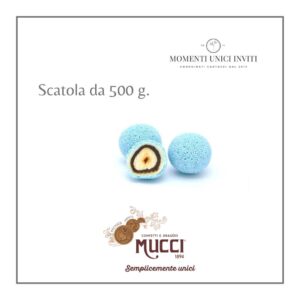 scatola confetti mucci giovanni cri cri celeste momenti unici inviti