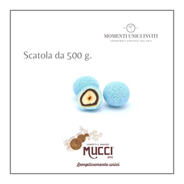 scatola confetti mucci giovanni cri cri celeste momenti unici inviti