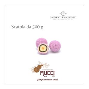 scatola confetti mucci giovanni cri cri rosa momenti unici inviti
