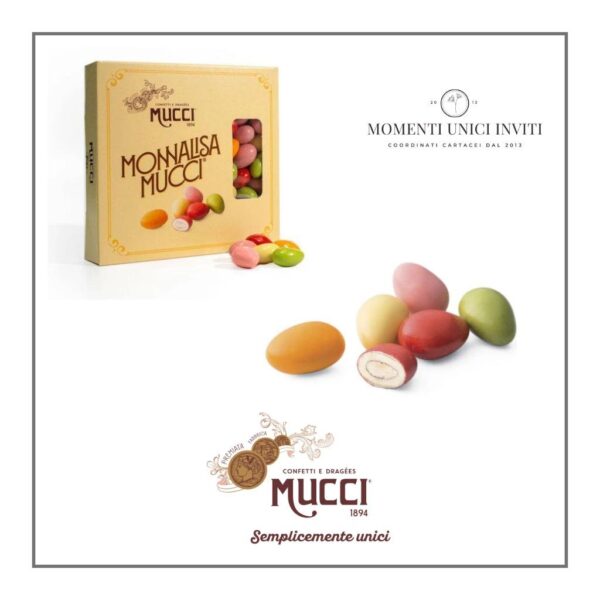 scatola confetti mucci giovanni monnalisa assortita momenti unici inviti