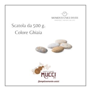 scatola confetti mucci giovanni tipo avola cioccolato ghiaia momenti unici inviti