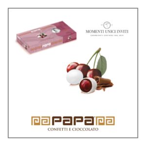 scatola confetti papa dolceamaro cioccoamarena