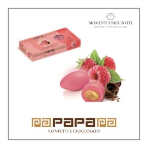 scatola confetti papa dolceamaro cioccolampone momenti unici inviti
