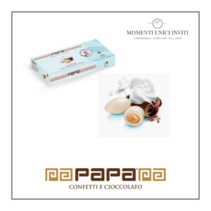 scatola confetti papa dolceamaro cioccolatte momenti unici inviti