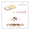 scatola confetti papa dolceamaro double sfumati rosa momenti unici inviti