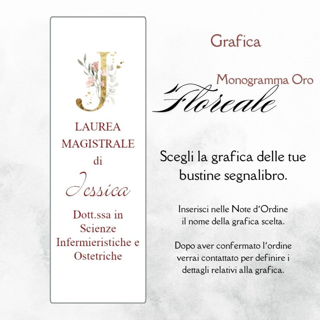 momenti unici inviti grafica laurea per segnalibro con confetti