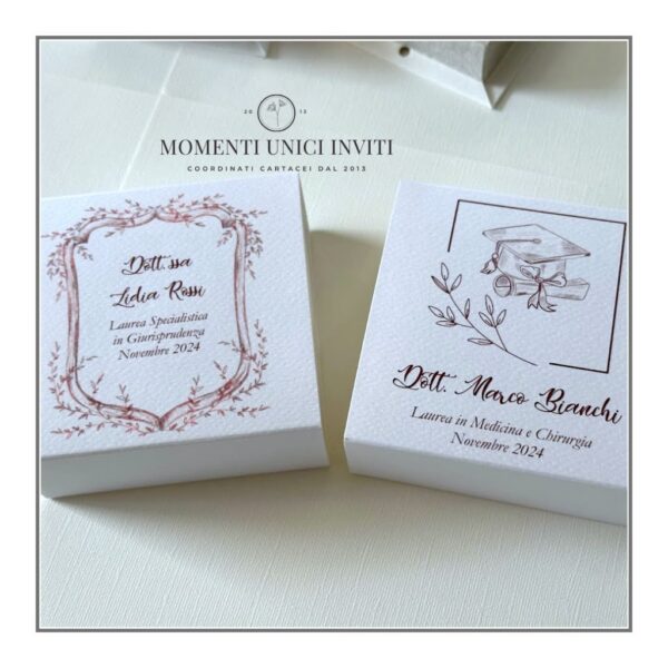 scatola grande confetti laurea