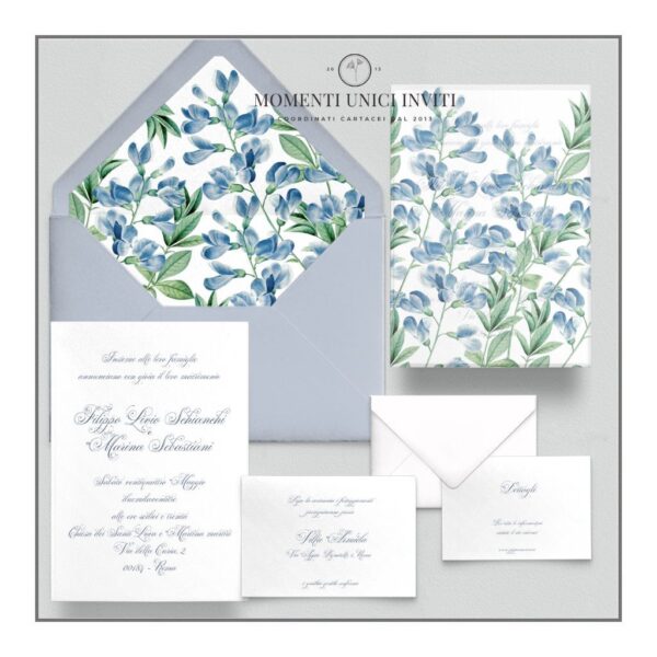 Imperdibile Promozione partecipazioni matrimonio mod. asteria