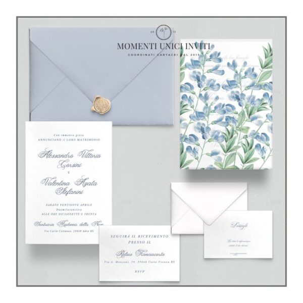Imperdibile Promozione partecipazioni matrimonio mod. asteria