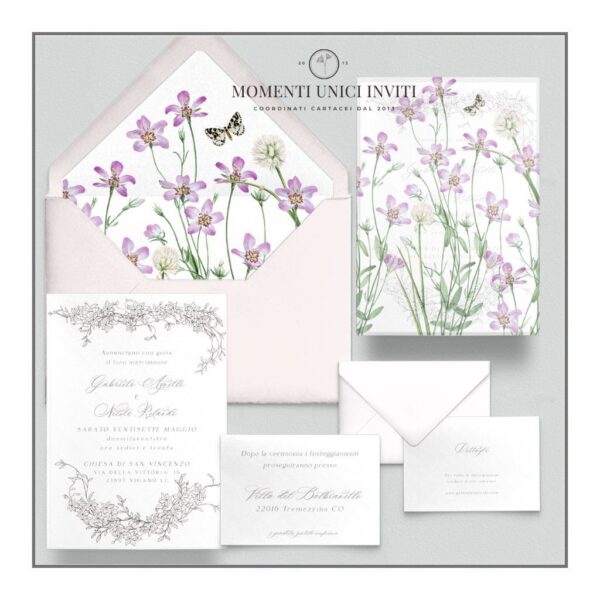 Imperdibile Promozione partecipazioni matrimonio mod. atena