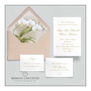 Imperdibile Promozione partecipazioni matrimonio mod. aura