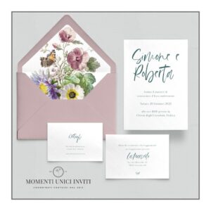 Imperdibile Promozione partecipazioni matrimonio mod. cassiopea