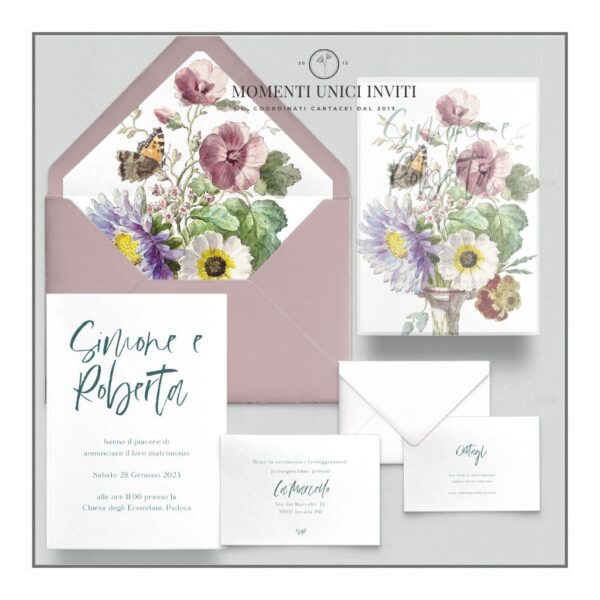Imperdibile Promozione partecipazioni matrimonio mod. cassiopea